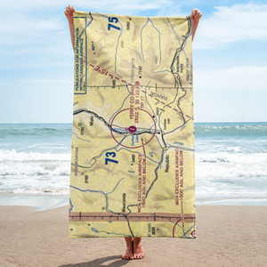 Ferry County Airport (R49) VFR Sectional Towel