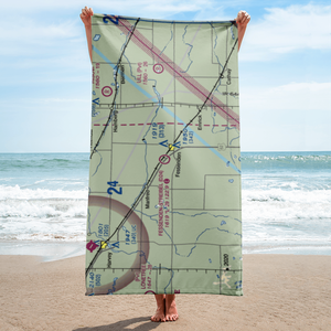 Fessenden Municipal Airport (D24) VFR Sectional Towel