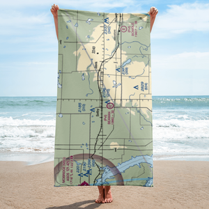 Fiedler Airport (SD37) VFR Sectional Towel