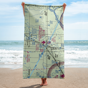 Field of Dreams Airport (04W) VFR Sectional Towel