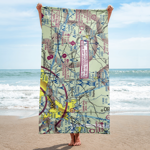 Fields Airport (64NC) VFR Sectional Towel