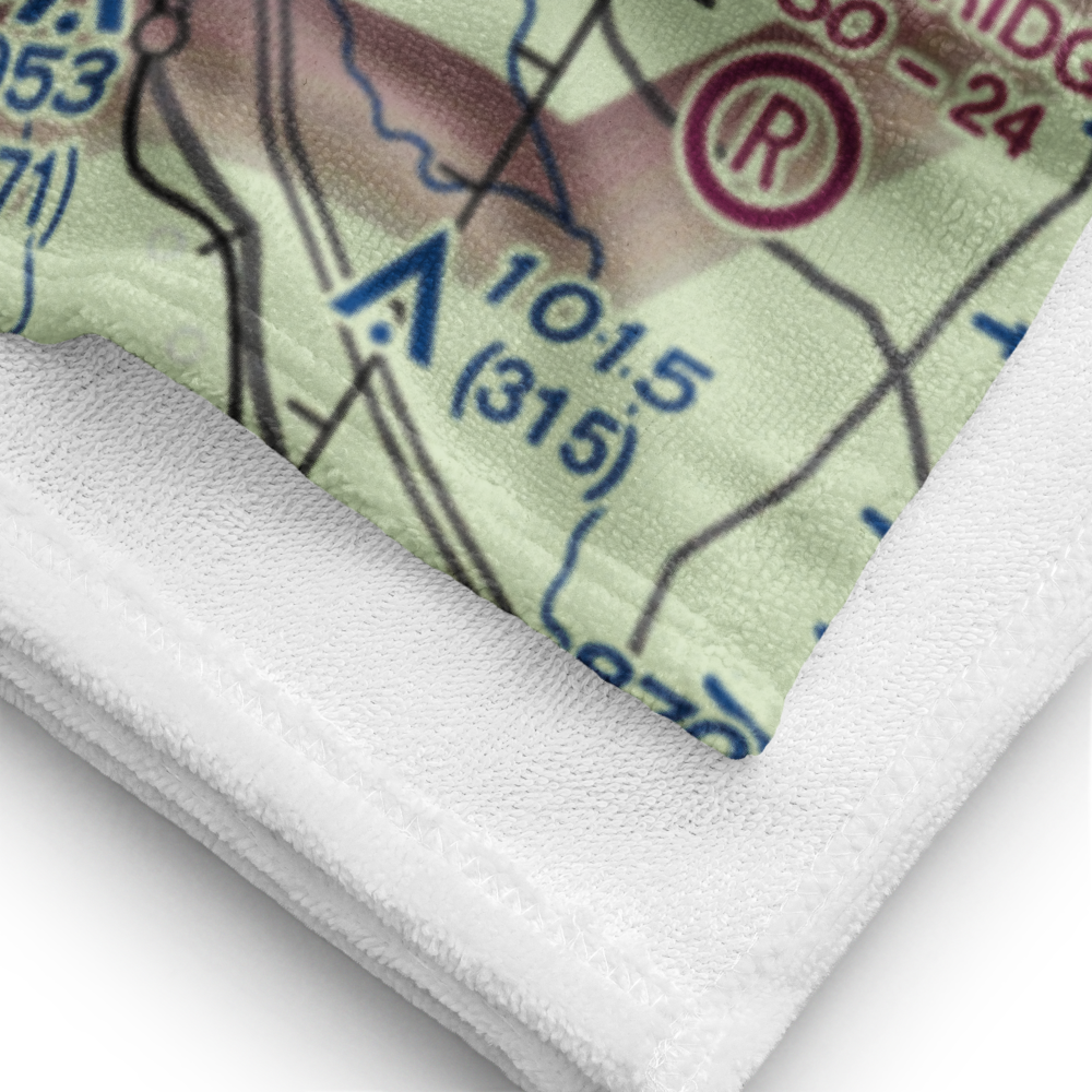 Fields Airport (64NC) VFR Sectional Towel 