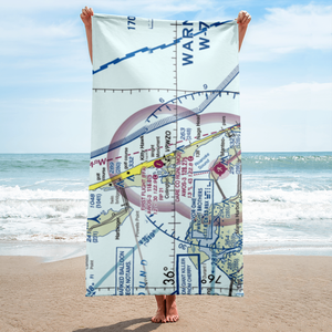 First Flight Airport (FFA) VFR Sectional Towel