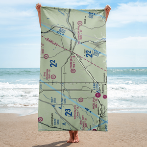 Fisher Ranch Airport (35WA) VFR Sectional Towel