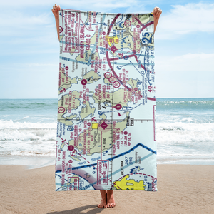 Fishermans Bay Seaplane Base (81W) VFR Sectional Towel