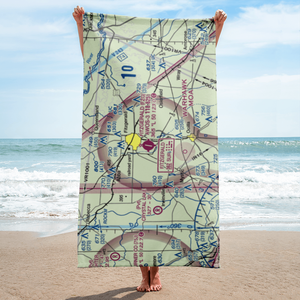 Fitzgerald Municipal Airport (FZG) VFR Sectional Towel