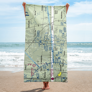 Fizzle Ridge Airport (3MO8) VFR Sectional Towel