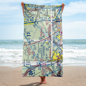 Flanders Field (4FD7) VFR Sectional Towel