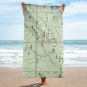 Flat Airport (FLT) VFR Sectional Towel