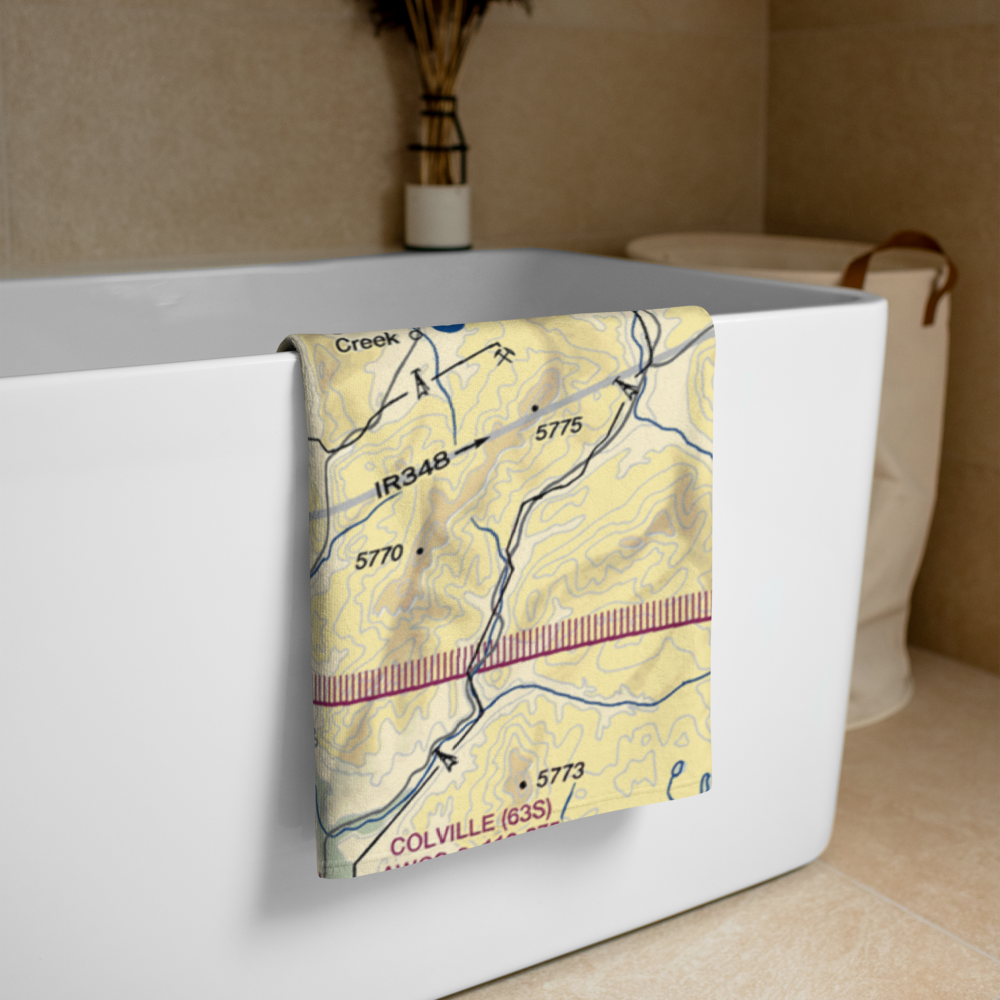 Flat Creek Field (05WN) VFR Sectional Towel 