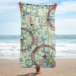 Flint River Nursery Airport (GA17) VFR Sectional Towel