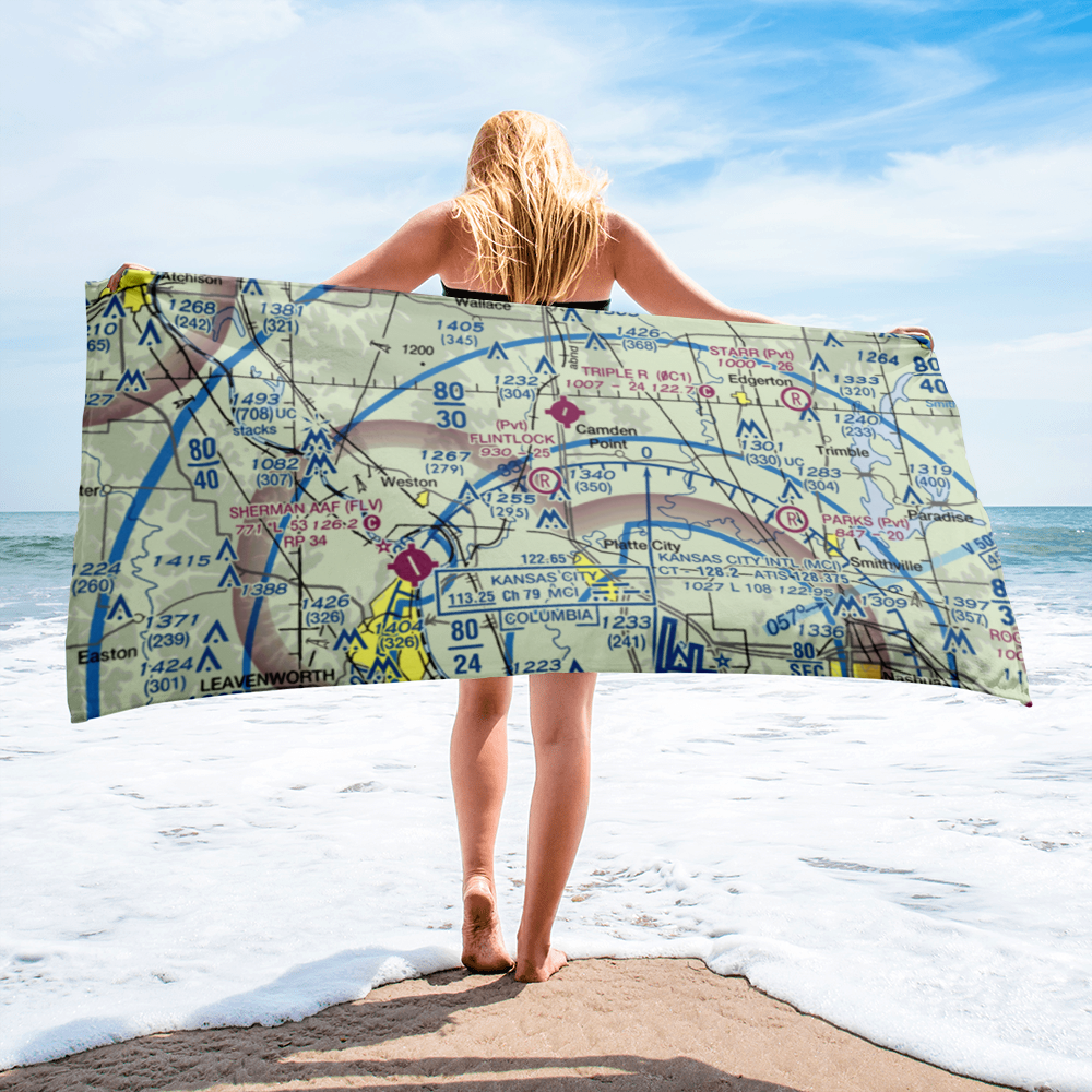 Flintlock Field (7MO4) VFR Sectional Towel 