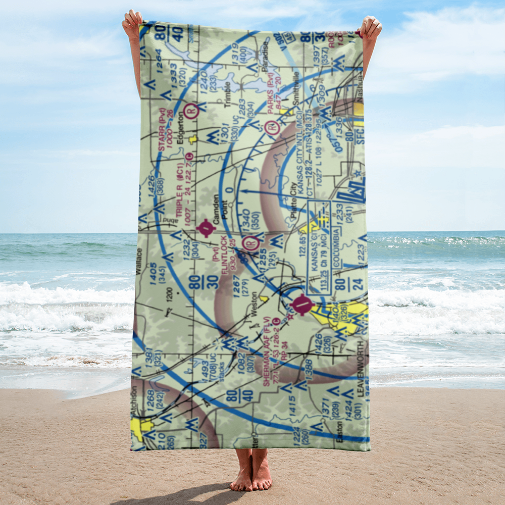 Flintlock Field (7MO4) VFR Sectional Towel 
