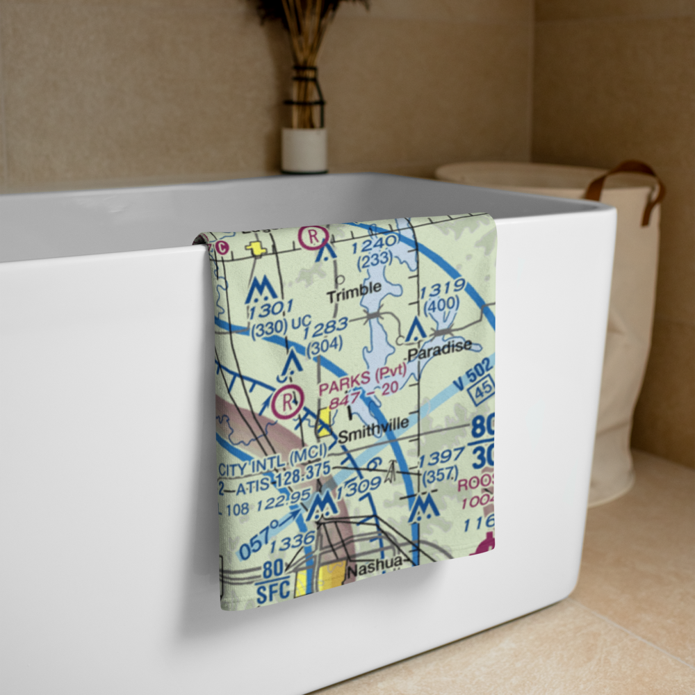 Flintlock Field (7MO4) VFR Sectional Towel 