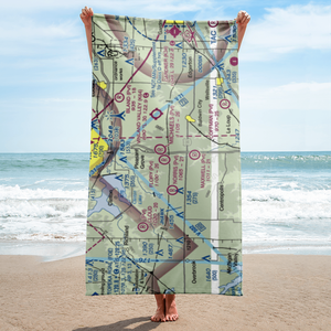 Flory /Private/ Airport (SN21) VFR Sectional Towel