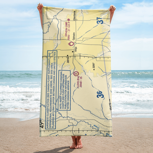 Floyd Ranch Airport (MT09) VFR Sectional Towel