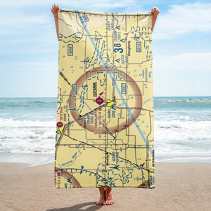 Floydada Municipal Airport (41F) VFR Sectional Towel