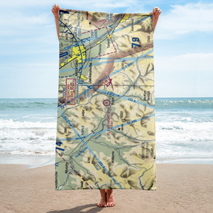 Fly By Night Airport (OG13) VFR Sectional Towel