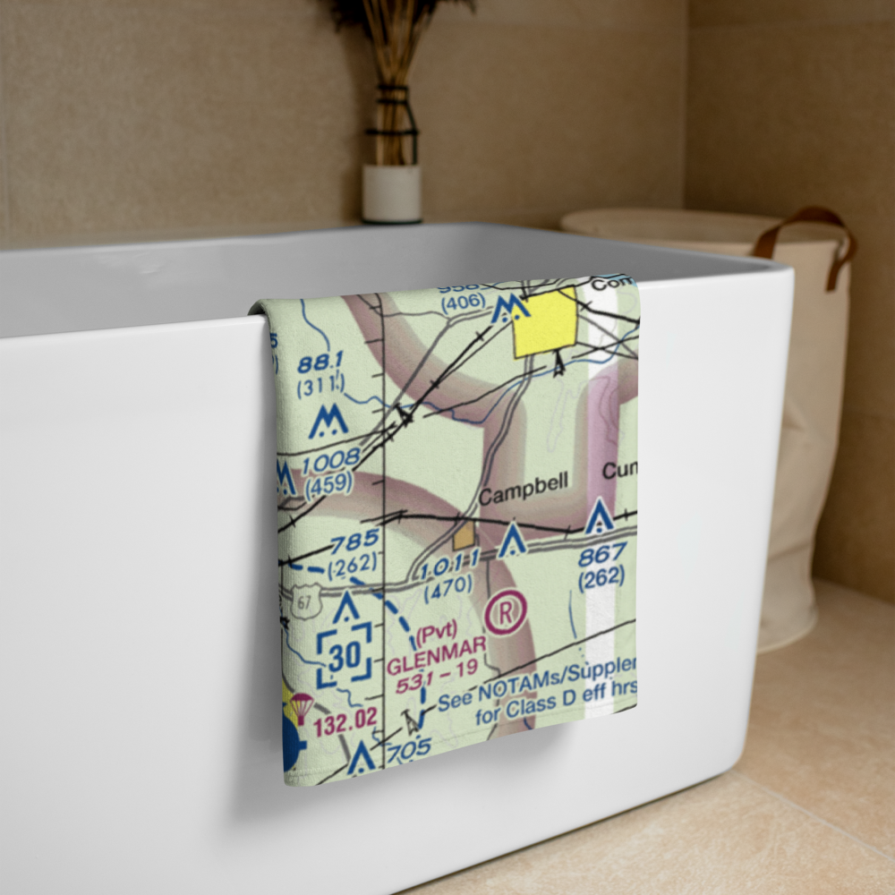 Flyers Field (31TS) VFR Sectional Towel 