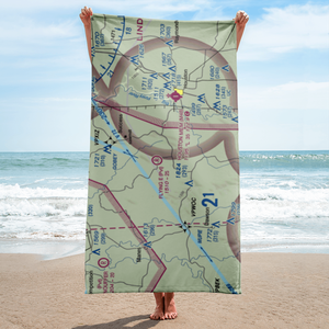Flying 'E' Airport (6MO3) VFR Sectional Towel