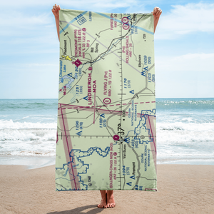 Flying 'J' Ranch Airport (MO72) VFR Sectional Towel
