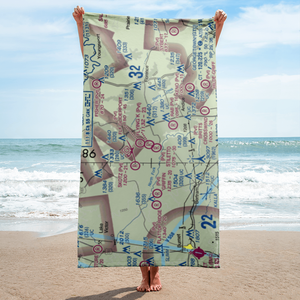 Flying 'K' Airport (TA27) VFR Sectional Towel