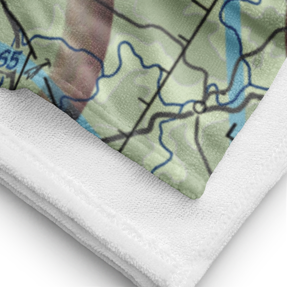 Flying A Airport (2C4) VFR Sectional Towel 