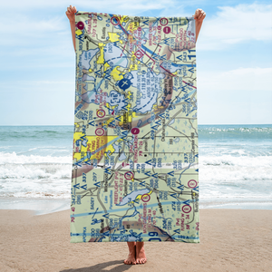 Flying Baron Estates Airport (10FA) VFR Sectional Towel