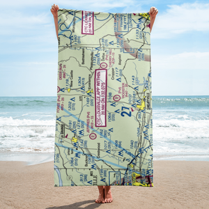 Flying C Farms Airport (6KY3) VFR Sectional Towel