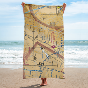 Flying Cal Ute Rancheros Airport (UT15) VFR Sectional Towel