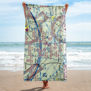 Flying D Airport (1GE5) VFR Sectional Towel
