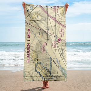 Flying Dare's Ranch Airport (26AZ) VFR Sectional Towel