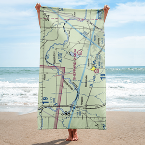 Flying F Airport (US-0232) VFR Sectional Towel