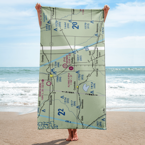 Flying H Airport (2KS6) VFR Sectional Towel