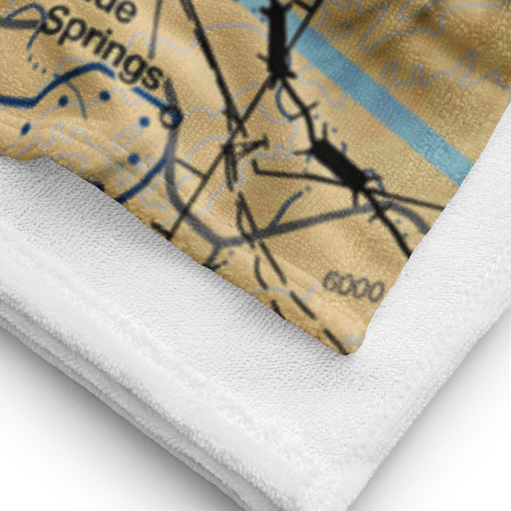 Flying H Airport (NM18) VFR Sectional Towel 