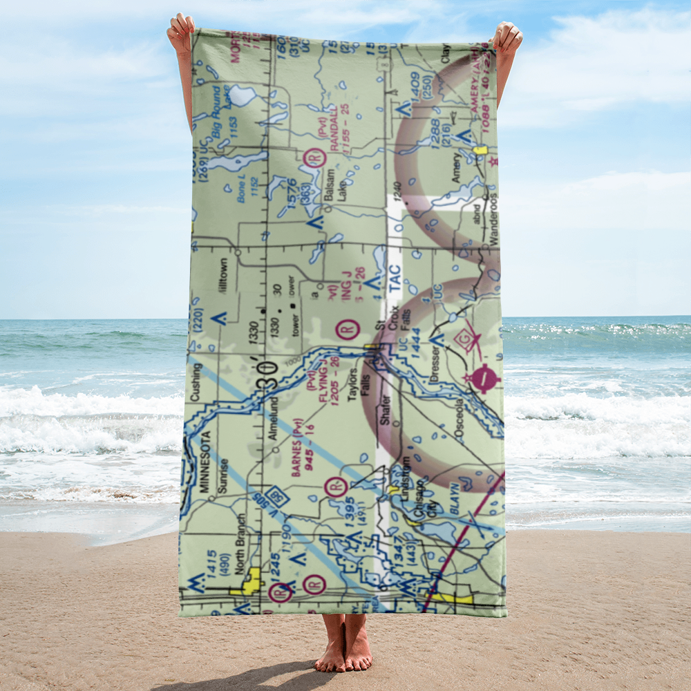 Flying J Airport (WS71) VFR Sectional Towel 