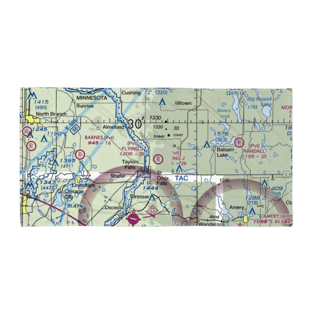 Flying J Airport (WS71) VFR Sectional Towel 