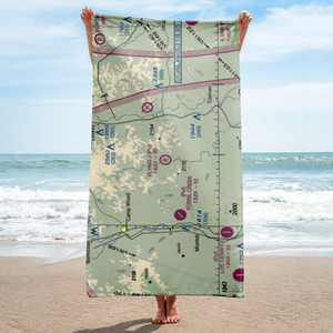 Flying J Ranch Airport (7TE4) VFR Sectional Towel