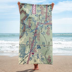 Flying L Airport (TE90) VFR Sectional Towel