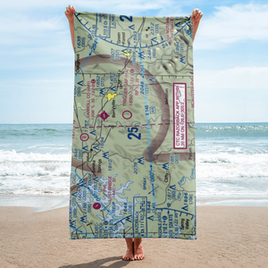 Flying Machines Airstrip (AR08) VFR Sectional Towel