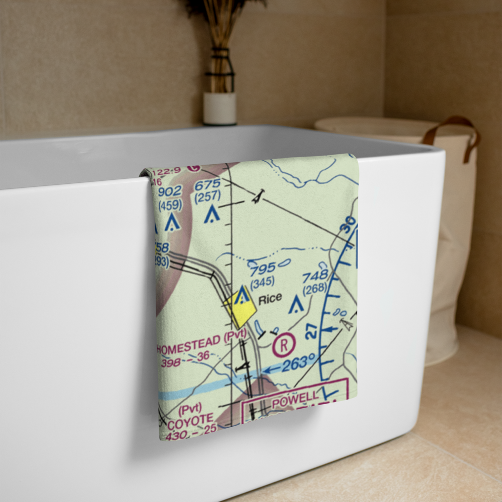 Flying O Airport (TX29) VFR Sectional Towel 