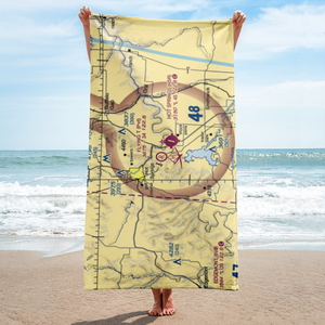 Flying T Airport (SD68) VFR Sectional Towel