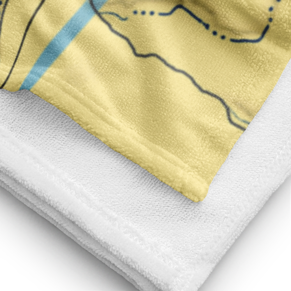 Flying T Airport (SD68) VFR Sectional Towel 
