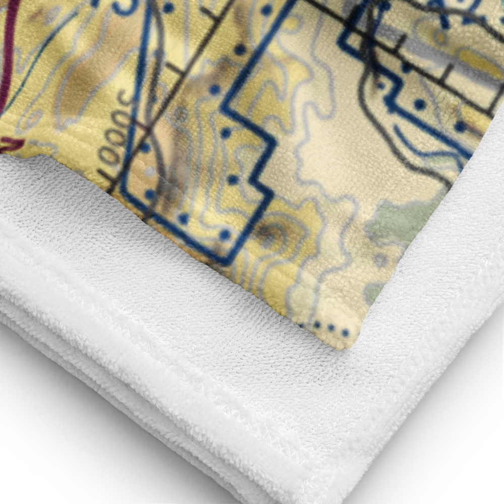 Flying T Ranch Airport (CA76) VFR Sectional Towel 