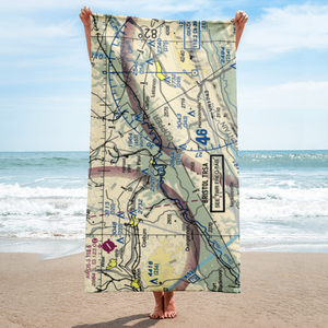 Flying W Airport (19VA) VFR Sectional Towel