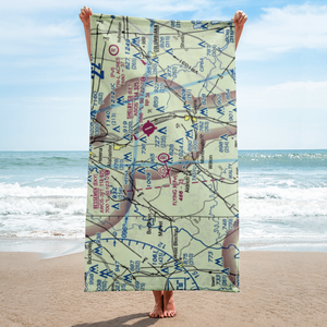 Flying X Ranch Airport (5AL3) VFR Sectional Towel