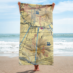 Flying Y Ranch Airport (03ID) VFR Sectional Towel