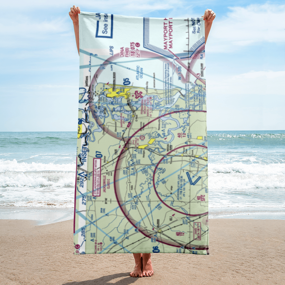 Flying-A-Ranch Airport (FL84) VFR Sectional Towel 