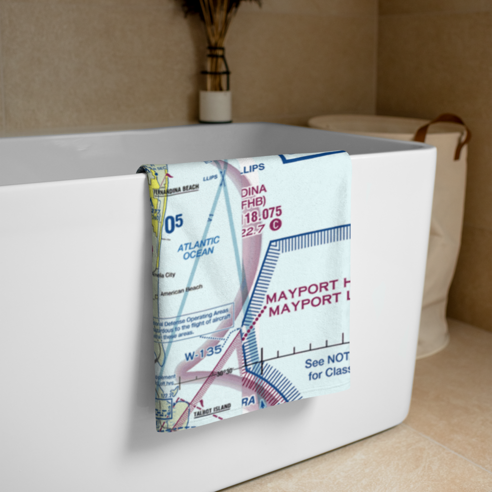 Flying-A-Ranch Airport (FL84) VFR Sectional Towel 