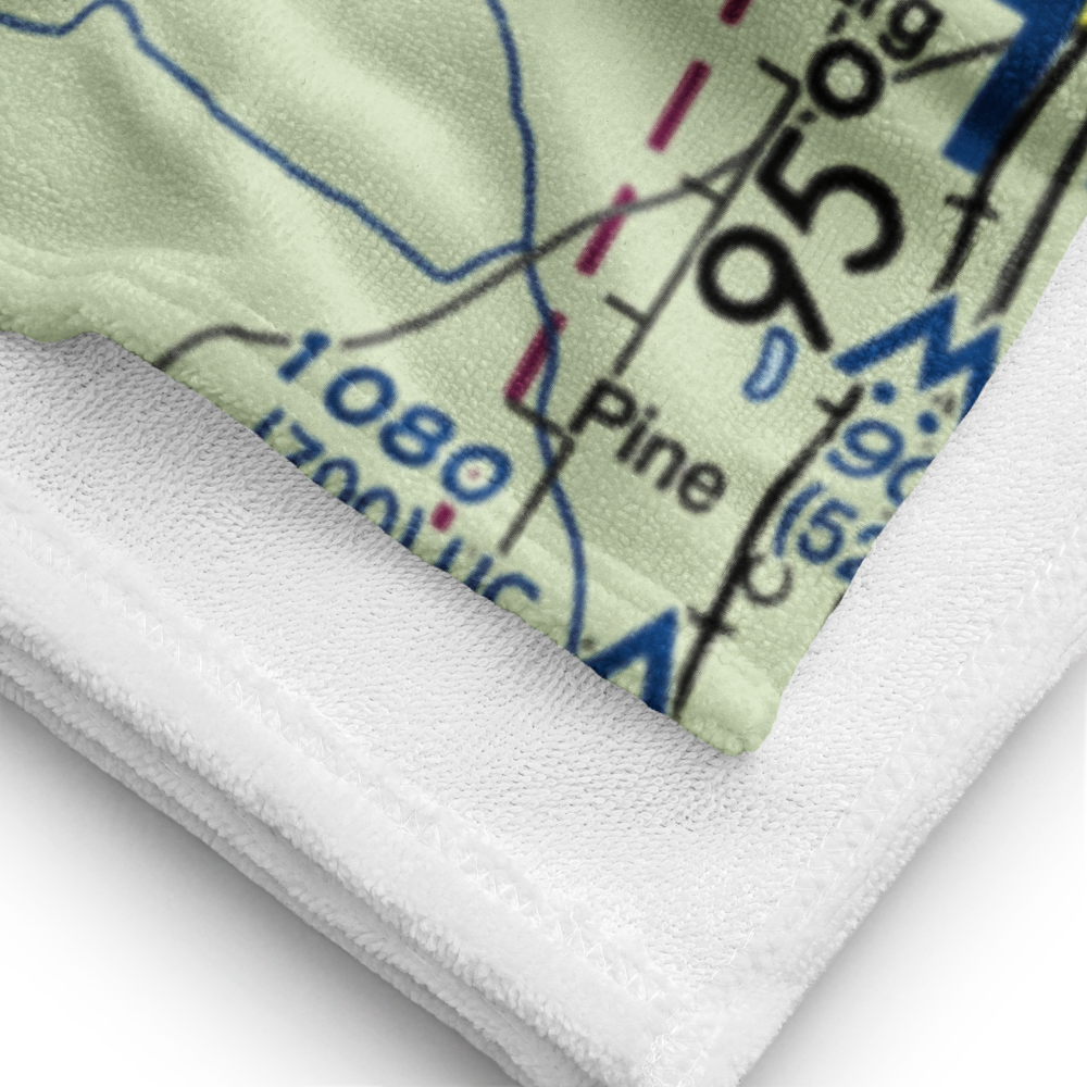 Foggy Bottom Airport (77TE) VFR Sectional Towel 